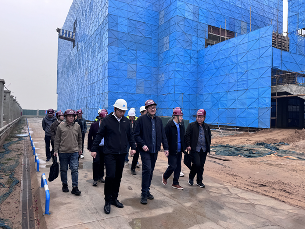 鄭州市建設(shè)投資集團(tuán)有限公司黨委委員、紀(jì)委書記張煉帶隊(duì)調(diào)研六十七高項(xiàng)目建設(shè)